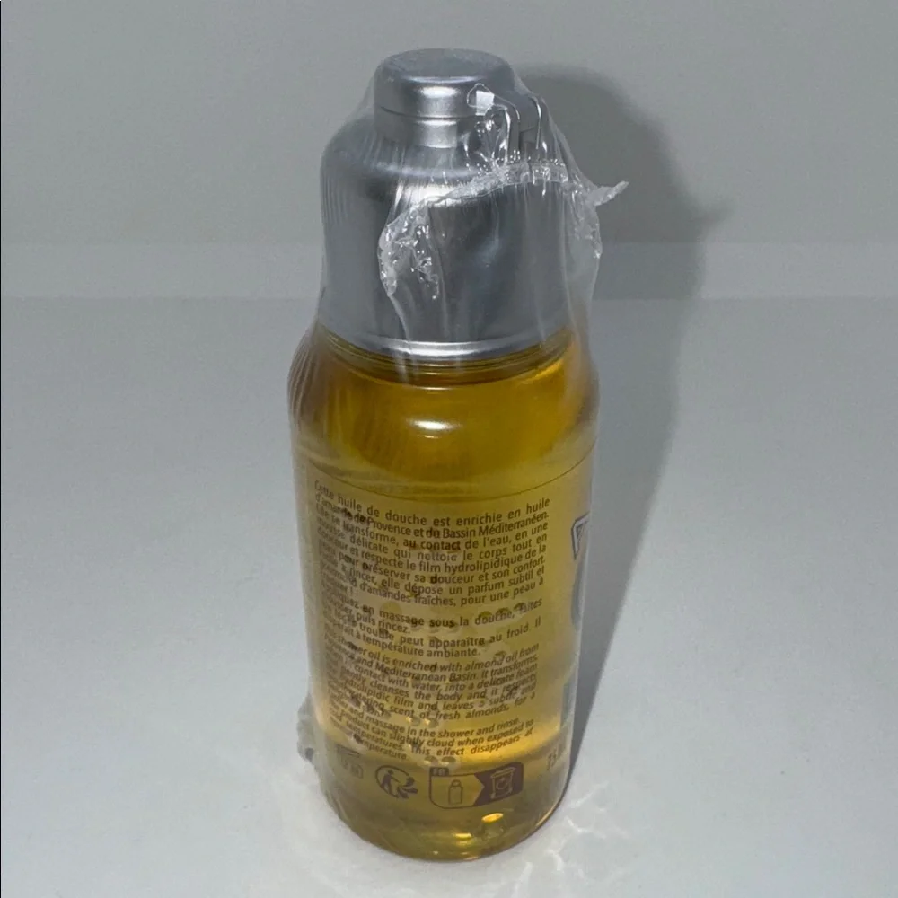 Almond Shower Oil BY LOccitane 2.5 oz Shower Oil New & Sealed
